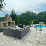 pool paving