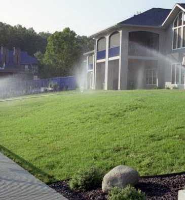 Irrigation installation North Shore, MA with a green lawn