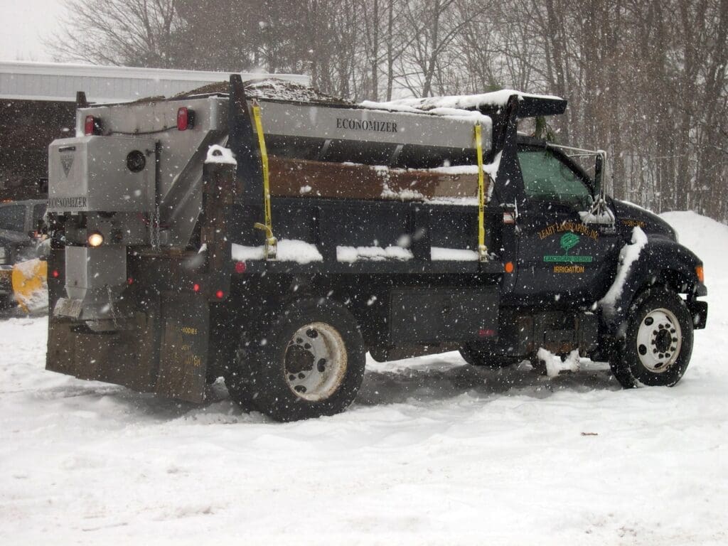 commercial snow plowing Eastern Massachusetts and southern New Hampshire.