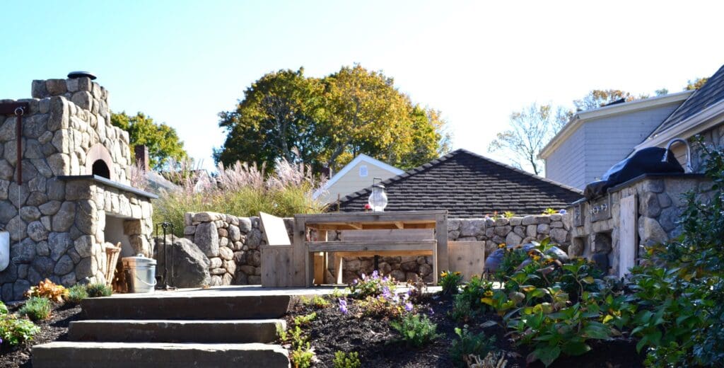 outdoor kitchen design massachusetts